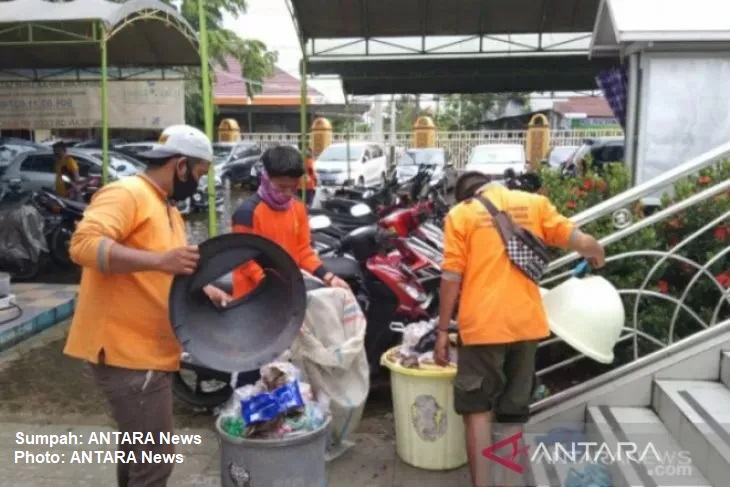 pemkot banjarmasin produksi sampah harian